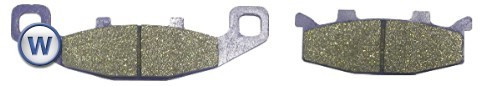 Kawasaki GPX 750 R ZX750F UK 1987-1989 Brake Disc Pad Kyoto Rr RH Pair
