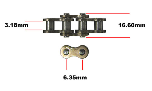 Fits Honda XR 100 R Europe 1993-2003 Cam Chain Link