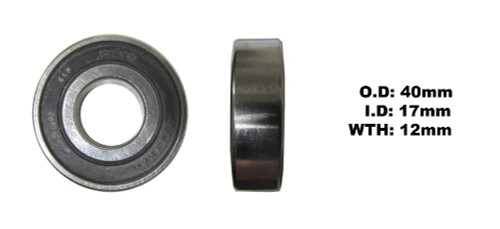 Kymco Super 8 125cc 2008-2010 Wheel Bearing - Rear Right