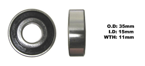 Hyosung GV 125 C Aquila Europe 2009-2010 Wheel Bearing - Rear Left