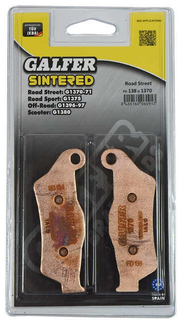 New Galfer Brake Pads FD138S for Aprilia RST 1000 Futura 2001-2004 FA181
