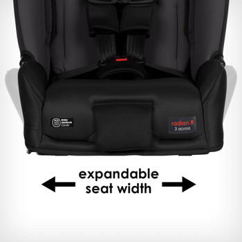 Expandable seat width [Gray Slate]