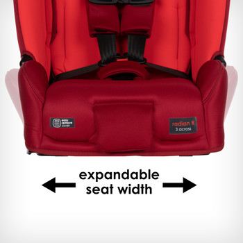 Expandable seat width [Red Cherry]