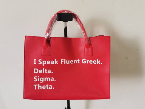 I speak fluent greek Bag - Delta Sigma Theta Tote