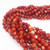 Agate, Orange Striped Round 10mm