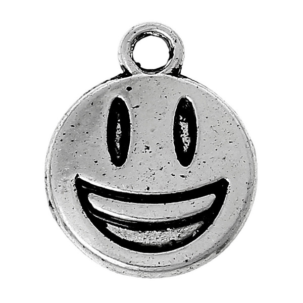 Emoji Smile Charm