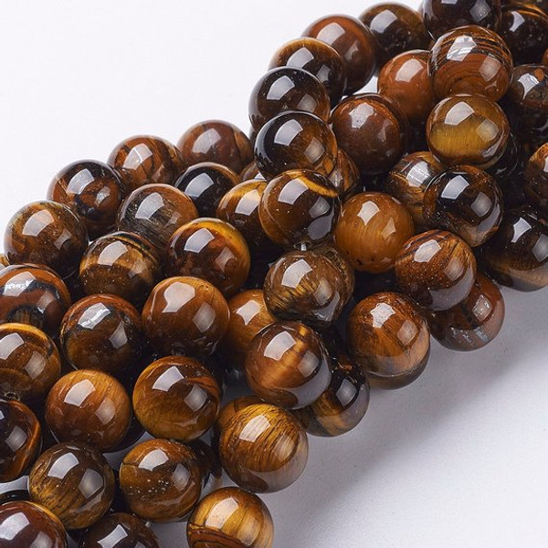 10mm tiger eye beads