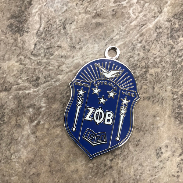 Zeta Phi Beta Shield Charm 2