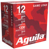 Aguila Game Load 12 Gauge 2-3/4" 1-1/4oz #7.5 Shot 25rds Per Box (1CHB1207) - FREE SHIPPING ON ORDERS OVER $200 