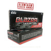 CCI Blazer CleanFire 9mm 147 Grain ALUMINUM Case Total Metal Jacket 50rds Per Box (3462)- FREE SHIPPING ON ORDERS OVER $175