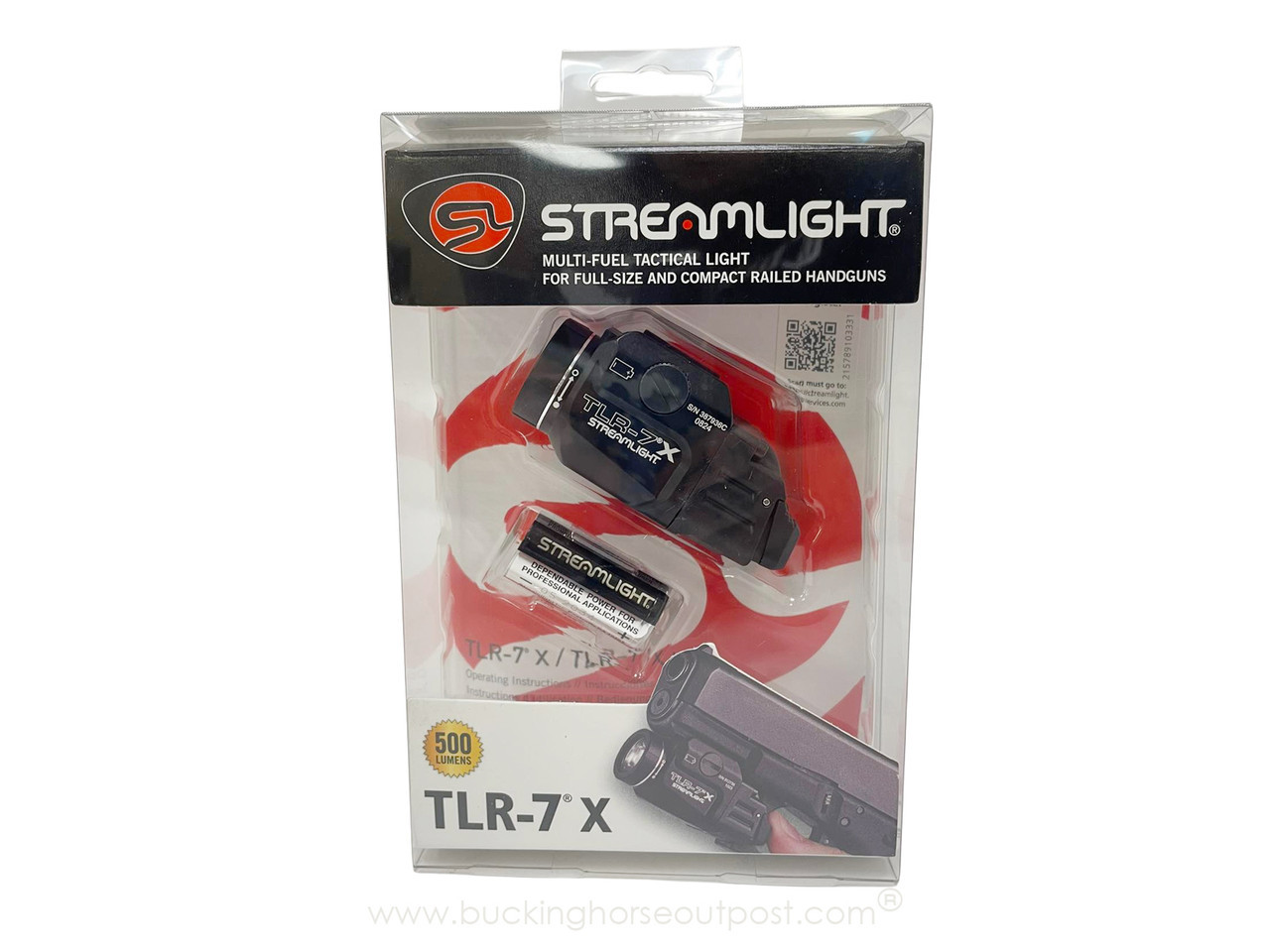 Streamlight TLR-7A 500 Lumen Combat Tactical Weapon Light Police Trade In (69424) - FREE SHIPPING ON ORDERS OVER $200 