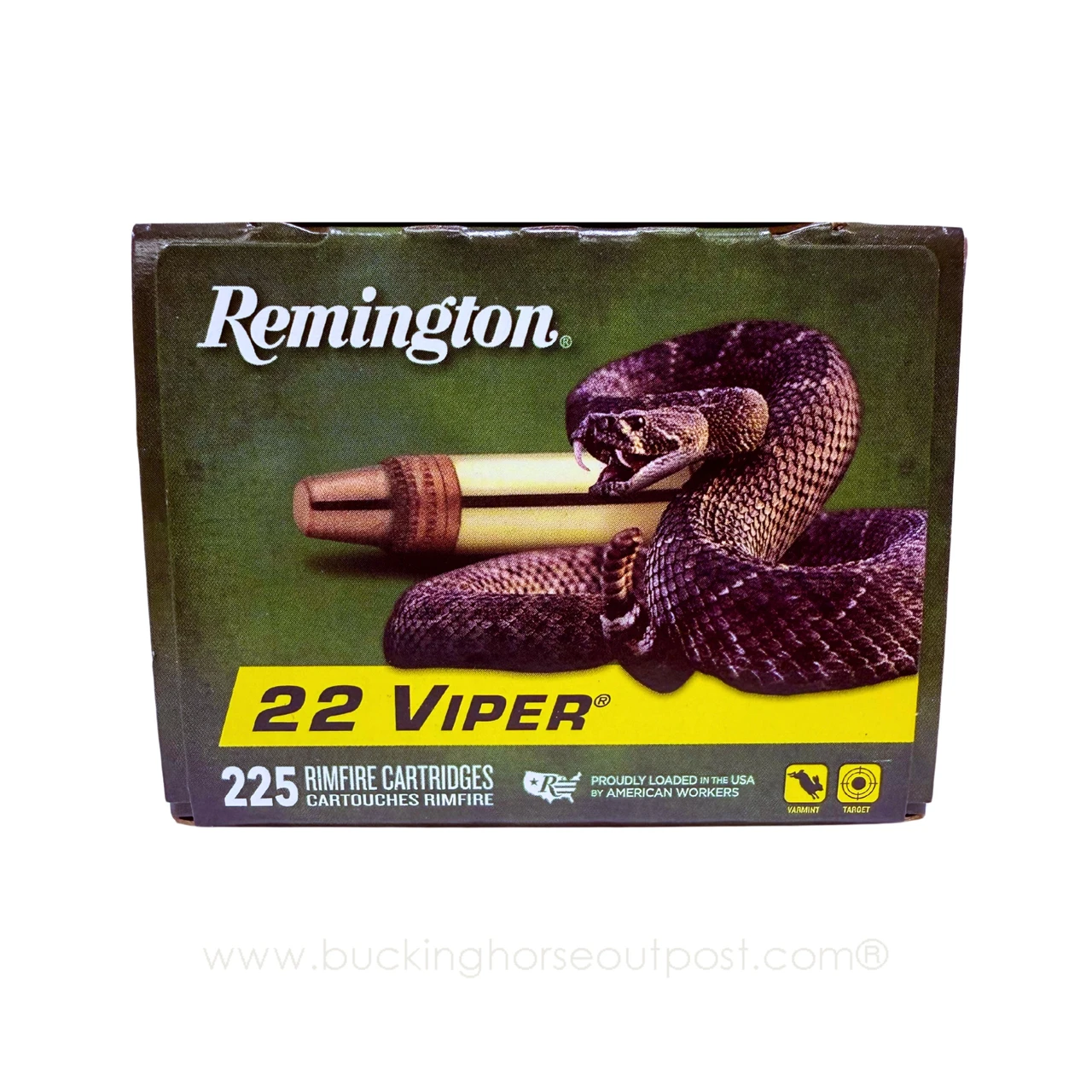 Remington Viper 22 Long Rifle 36 Grain Truncated Cone, Solid, 225rds Per Box (21239)- FREE SHIPPING ON ORDERS OVER $200
