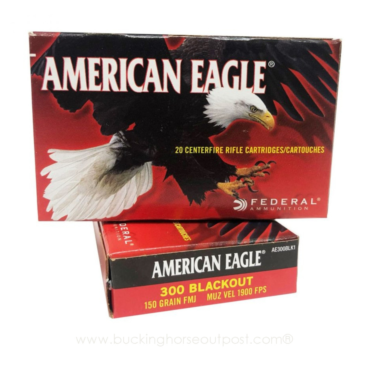 AMERICAN EAGLE  Federal American Eagle .300 AAC Blackout 150 Grain Full Metal