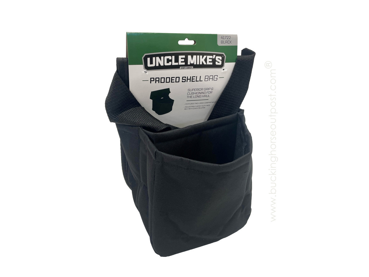 Uncle Mike's Padded Shell Bag Cordura Nylon Black (41722) 
