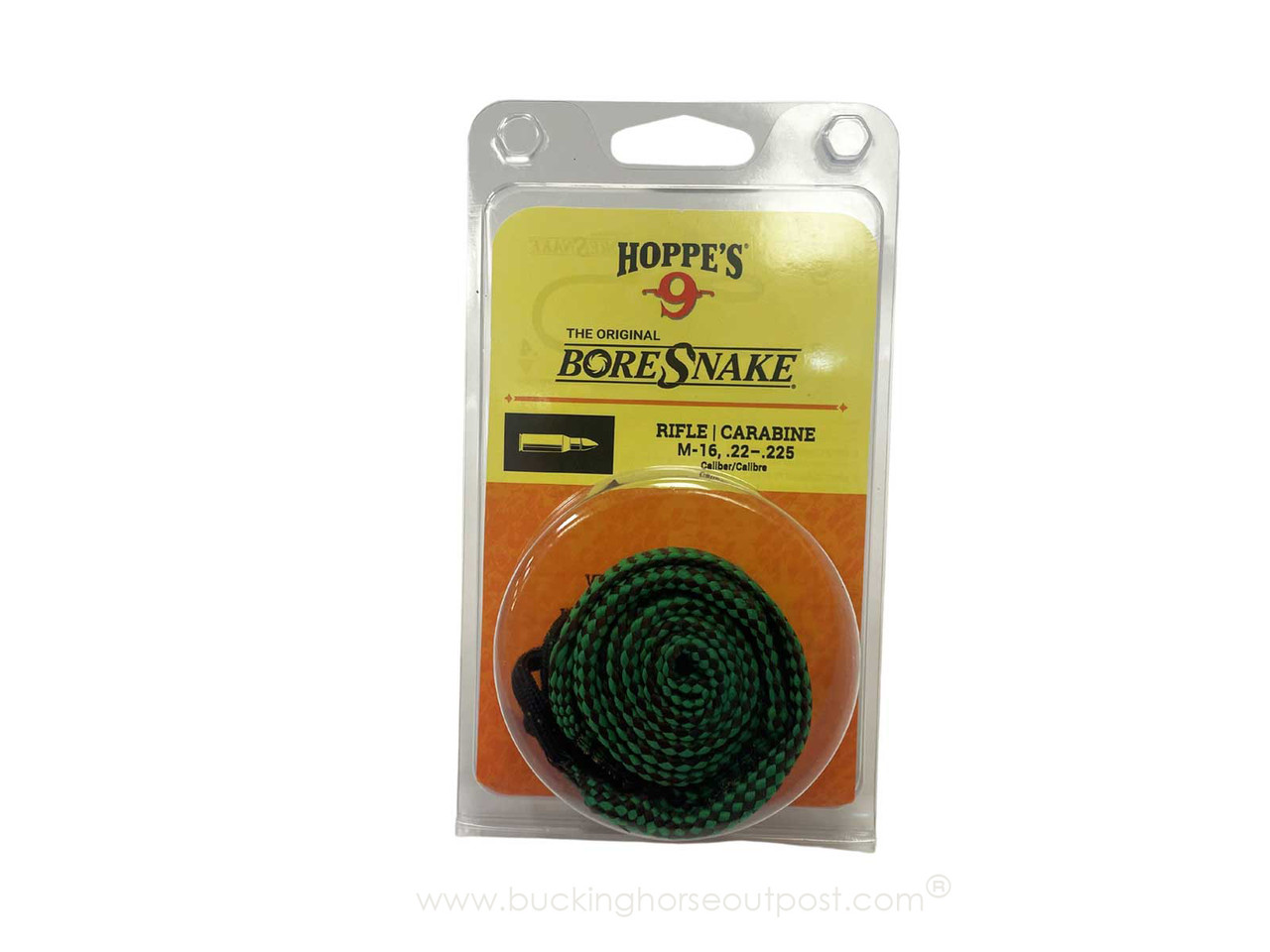 Hoppe's Boresnake Bore Cleaner Fits M-16/.22-.225 Caliber Rifles/Carbines (24011)