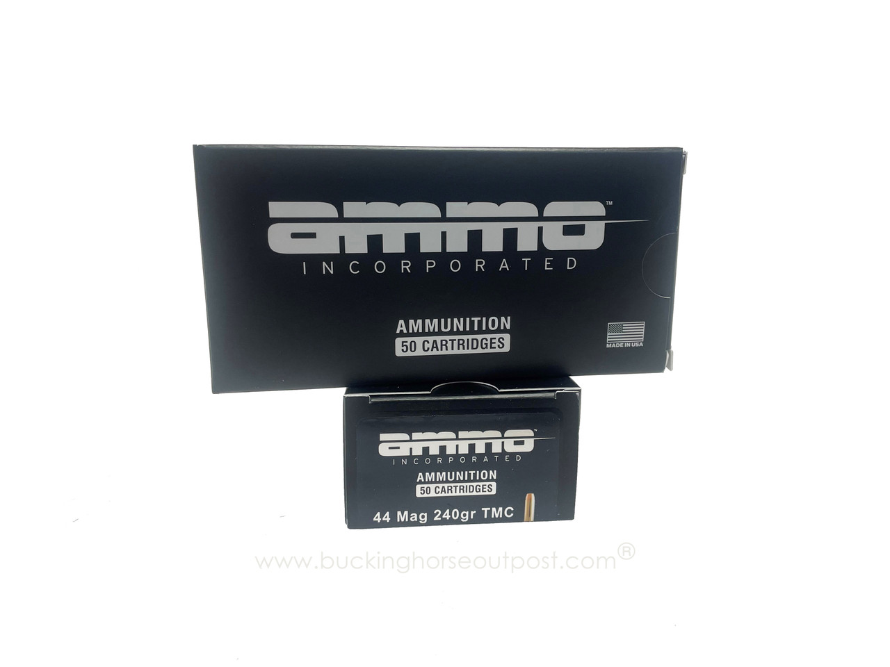 Ammo Inc. Signature .44 Remington Magnum 240 Grain Total Metal Coating 50rds Per Box (44240TMC-A20)- FREE SHIPPING ON ORDERS OVER $175