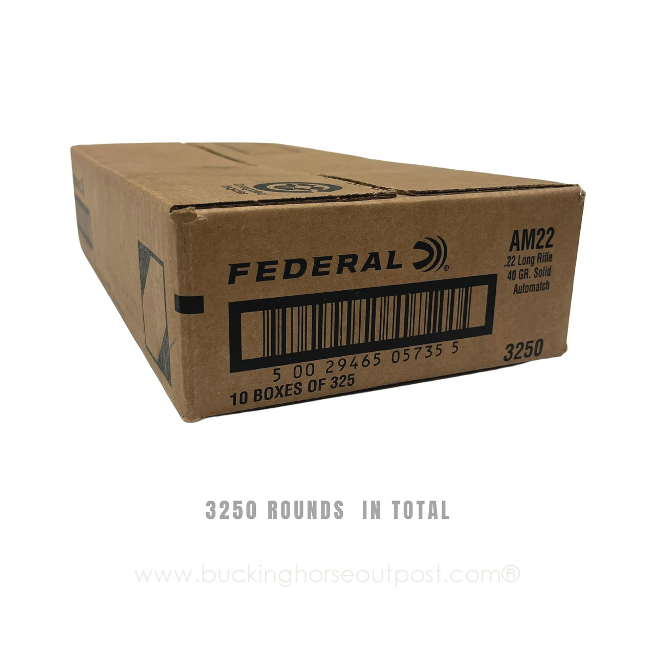 Federal Premium Champion AutoMatch .22 LR 40 Grain Lead Round Nose 3250rds Per Case (AM22)- FREE SHIPPING ON ORDERS $175 OR MORE