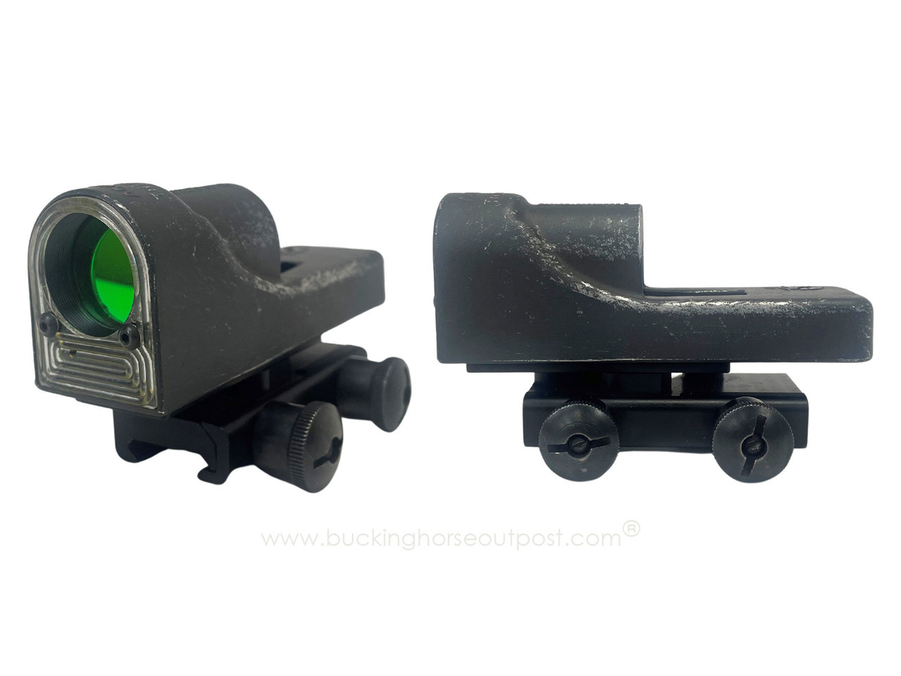 Trijicon Reflex-II 1X24 Illuminated Sight Amber Triangle Reticle ACOG Base - Police Trade In 