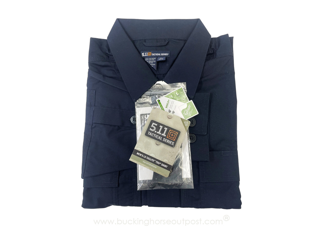 5.11 Men Tactical Taclite TDU Long Sleeve Shirt | Bucking Horse