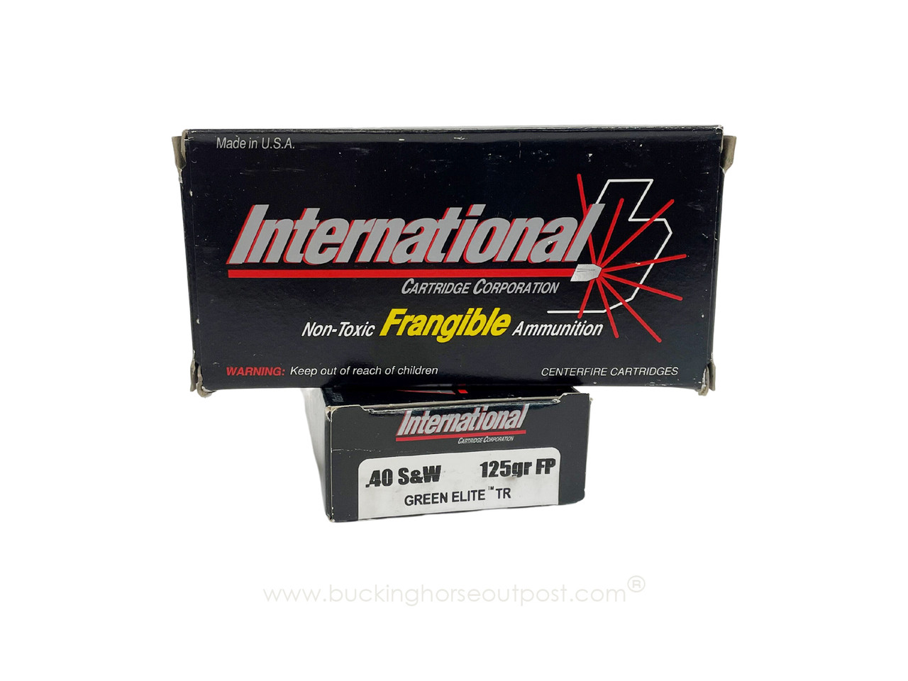 100% LEAD-FREE FRANGIBLE TRAINING AMMUNITION