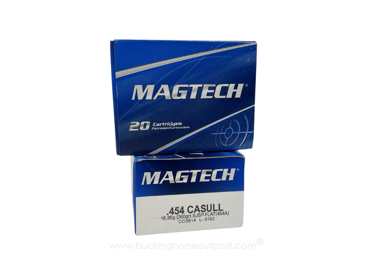Magtech .454 Casull 260 Grain Semi-Jacketed Soft Point 20rds Per Box (454A) - FREE SHIPPING ON ORDERS OVER $175
