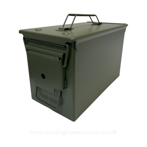 Astor M2A2 .50 Caliber Metal Ammo Can with Rubber Gasket (M2A2-50)  Astor M2A2 .50 Caliber Metal Ammo Can with Rubber Gasket (M2A2-50)