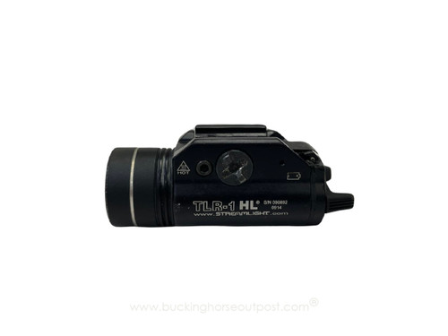 Streamlight TLR-1HL Rail Mounted Tactical Weapon Light 1000 Lumens Black  - Police Trade In - FREE SHIPPING ON ORDERS OVER $200  Streamlight TLR-1HL Rail Mounted Tactical Weapon Light 1000 Lumens Black  - Police Trade In - FREE SHIPPING ON ORDERS OVER $200