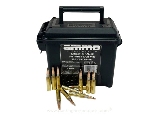 GGG .308 Winchester 147 Grain Full Metal Jacket 20rds Per