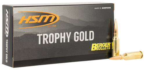HSM Trophy Gold 6mm ARC 95 Grain Extended Range JHP (6ARC95VLD) 20rds Per Box- FREE SHIPPING ON ORDERS OVER $200 