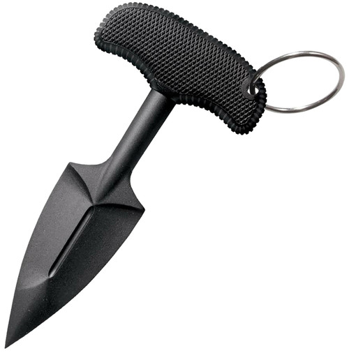 Cold Steel 92FPB FGX Push Blade II 2.25" Fixed Plain Black Griv-Ex Blade/Black Kray-Ex Handle  Cold Steel 92FPB FGX Push Blade II 2.25" Fixed Plain Black Griv-Ex Blade/Black Kray-Ex Handle