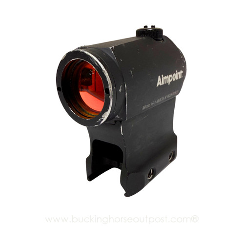 Aimpoint Micro H-1 4 MOA with Daniel Defense Lower Third Co-Witness Mount, Police Trade In Aimpoint Micro H-1 4 MOA with Daniel Defense Lower Third Co-Witness Mount, Police Trade In