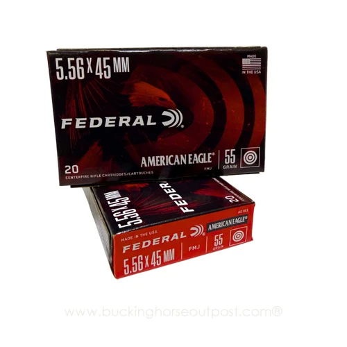 Federal American Eagle 5.56x45mm Full Metal Jacket 55 Grain (AE193)