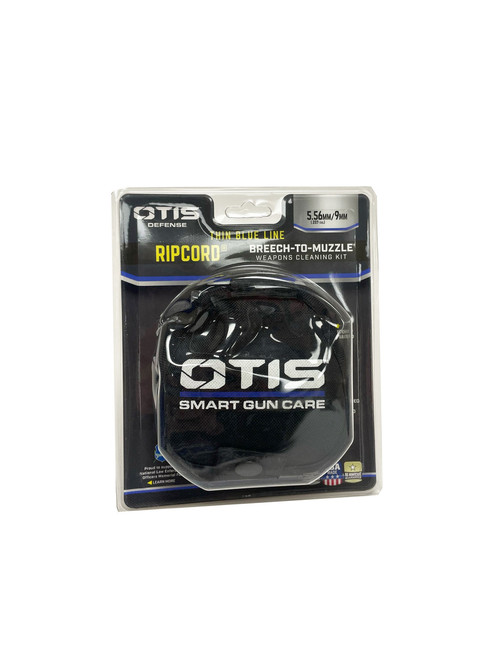 Otis Technology Thin Blue Line 5.56mm/9mm Ripcord Weapons Cleaning Kit (LFG-913-556-9TBL)  Otis Technology Thin Blue Line 5.56mm/9mm Ripcord Weapons Cleaning Kit (LFG-913-556-9TBL)