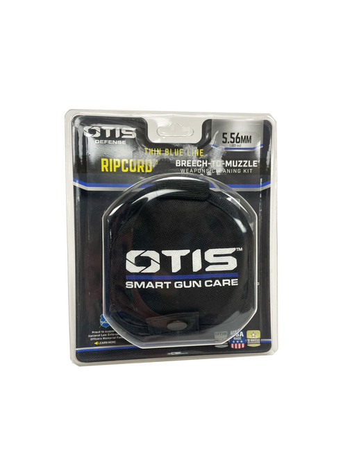 Otis Technology Thin Blue Line 5.56mm Ripcord Weapons Cleaning Kit (LFG-913-556TBL)  Otis Technology Thin Blue Line 5.56mm Ripcord Weapons Cleaning Kit (LFG-913-556TBL)