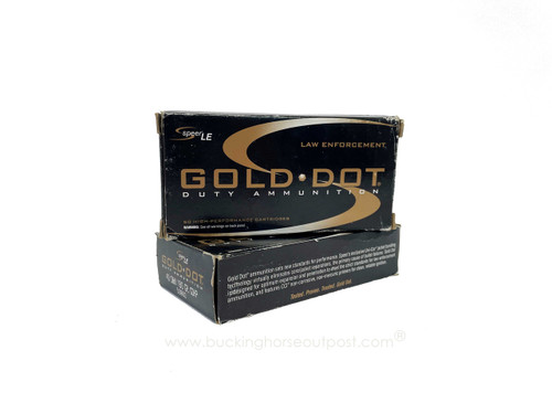 Speer Gold Dot .40 S&W 180 Grain Jacketed Hollow Point 50rds Per Box (53962)Police Trade In- FREE SHIPPING ON ORDERS OVER $200  Speer Gold Dot .40 S&W 180 Grain Jacketed Hollow Point 50rds Per Box (53962)Police Trade In- FREE SHIPPING ON ORDERS OVER $200