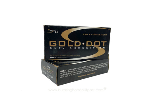 Speer Gold Dot .357 Sig 125 Grain Jacketed Hollow Point 50rds Per Box (53918) Police Trade In- FREE SHIPPING ON ORDERS OVER $200  Speer Gold Dot .357 Sig 125 Grain Jacketed Hollow Point 50rds Per Box (53918) Police Trade In- FREE SHIPPING ON ORDERS OVER $200
