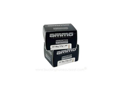 Ammo Inc. Signature .357 Magnum 125 Grain Jacketed Hollow Point 20rds Per Box (357125JHP-A20)- FREE SHIPPING ON ORDERS OVER $200 