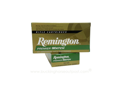 Remington Premier Match .308 Winchester 175 Grain Matchking Boat-Tail Hollow Point 20rds Per Box (21486)- FREE SHIPPING ON ORDERS OVER $200  Remington Premier Match .308 Winchester 175 Grain Matchking Boat-Tail Hollow Point 20rds Per Box (21486)- FREE SHIPPING ON ORDERS OVER $200