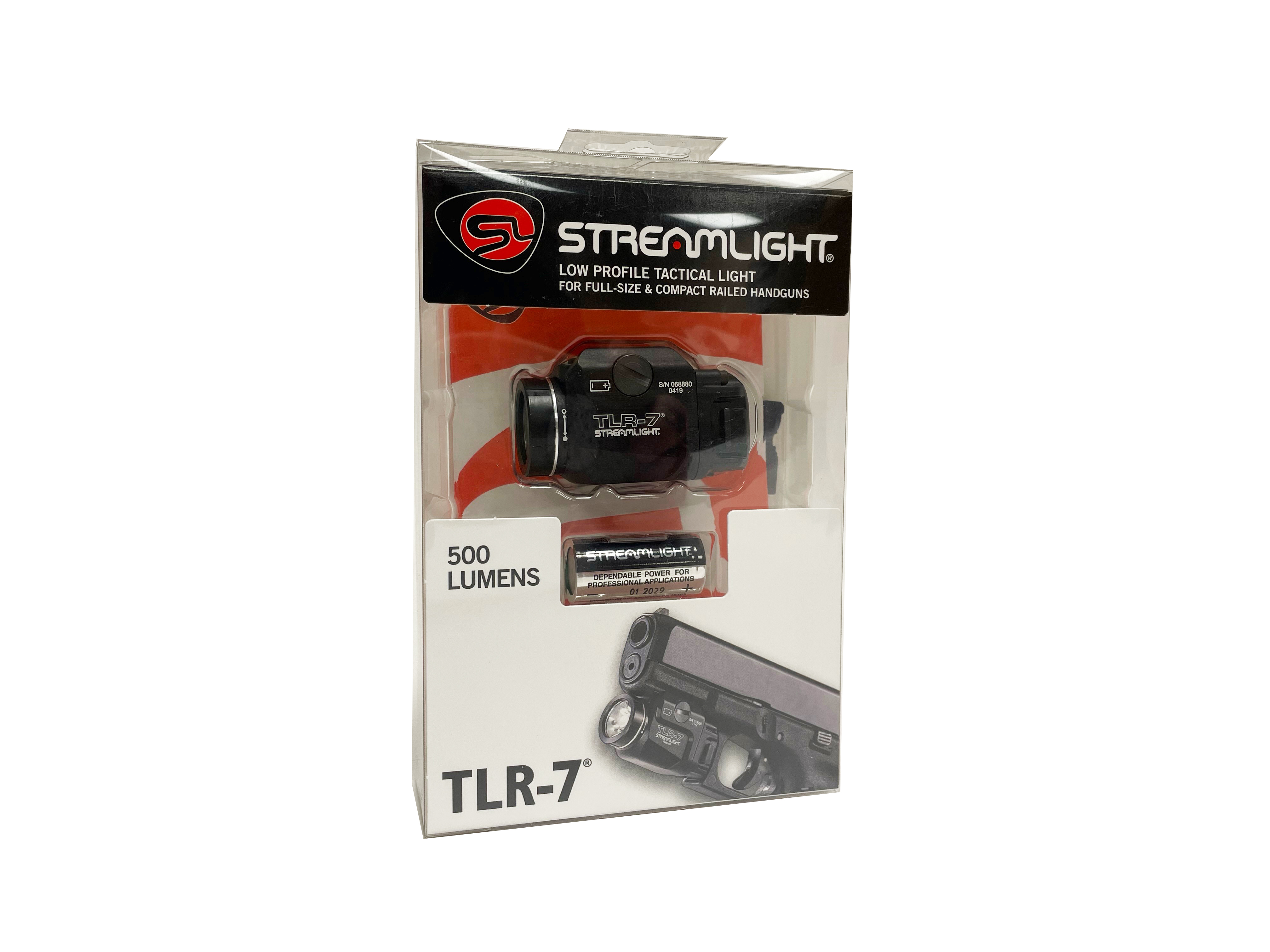 Streamlight TLR-7 Low Profile Weapon Light 500 Lumens (69420)