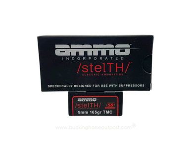Ammo Inc. STELTH Subsonic 9mm 165 Grain Total Metal Jacket