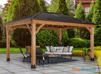 StopBreeze® Glass Walling Panels