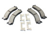 AC Delco Professional Rear Ceramic Brake Pads, 2001-2010 3500 Dually