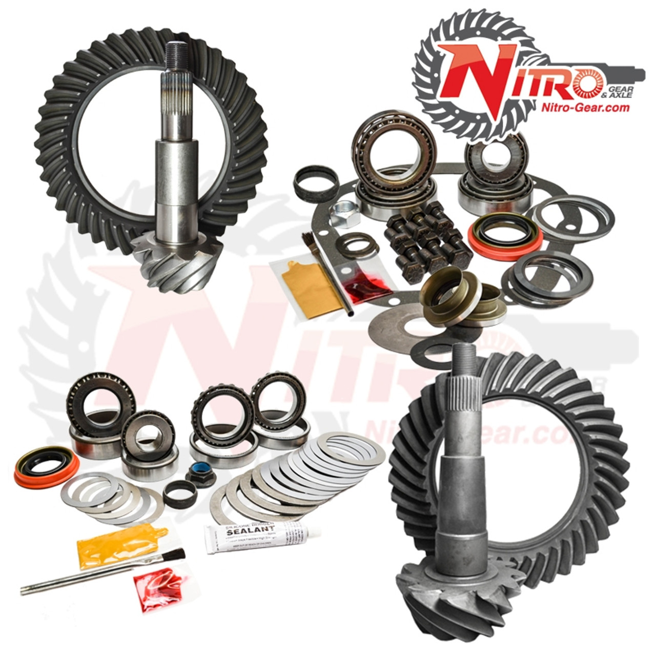 02-10 Ford F250/350 5.13 Ratio Gear Package Kit Nitro Gear and Axle
