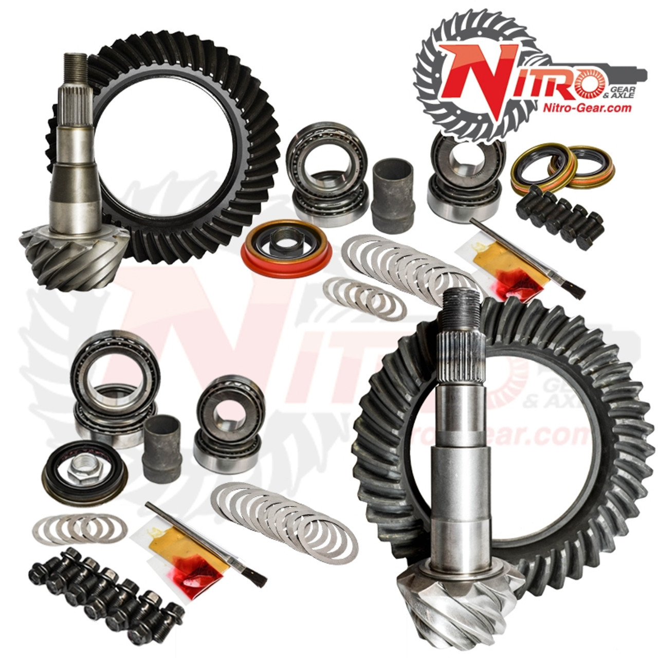 11-Newer Ford F-150 5.13 Ratio Gear Package Kit Nitro Gear and Axle