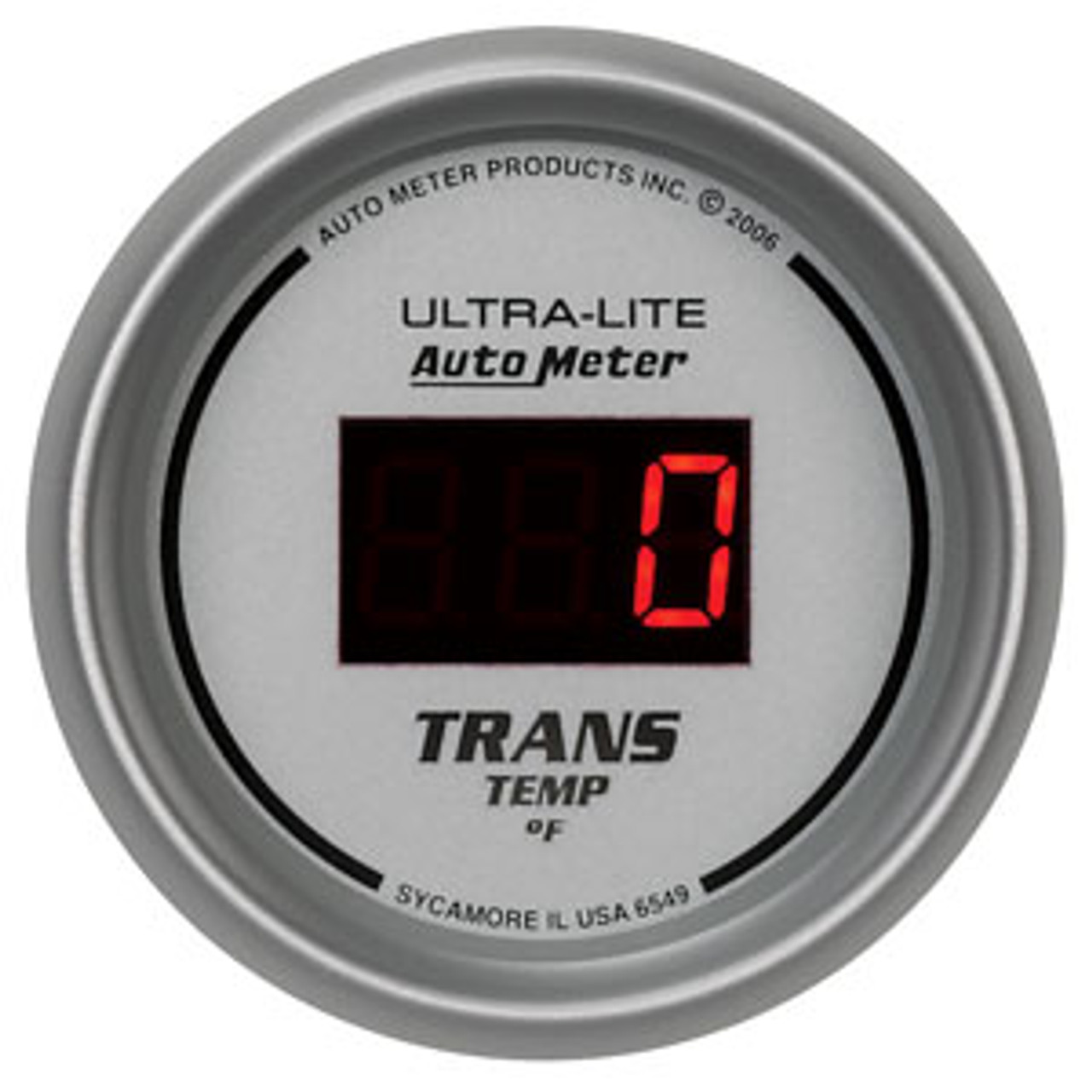 Autometer Digital Silver, 2-1/16", Transmission Temp 0-300 Degrees
