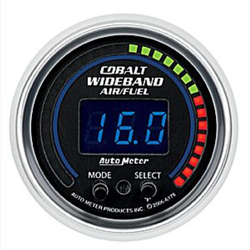 Autometer Cobalt Air Fuel Ratio - Wide Band Elec 2-1/16In.