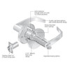 Extra Heavy-Duty Cylindrical Lever Locksets