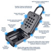 SQUIRE KEYKEEP 2 PUSH-BUTTON KEY SAFE SQ-KEYKEEP2 PB   
