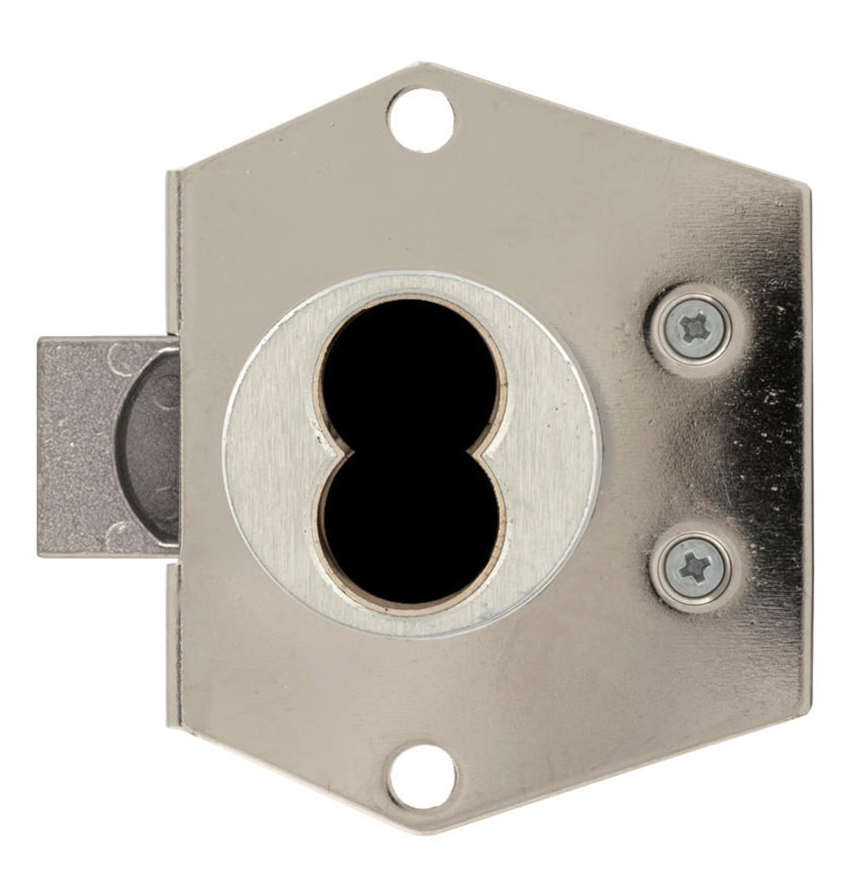 Olympus 725RD-DR-RH-26D Rim Mount Deadbolt Cabinet Door Locks for SFIC in  Satin Chrome - Lock Depot Inc