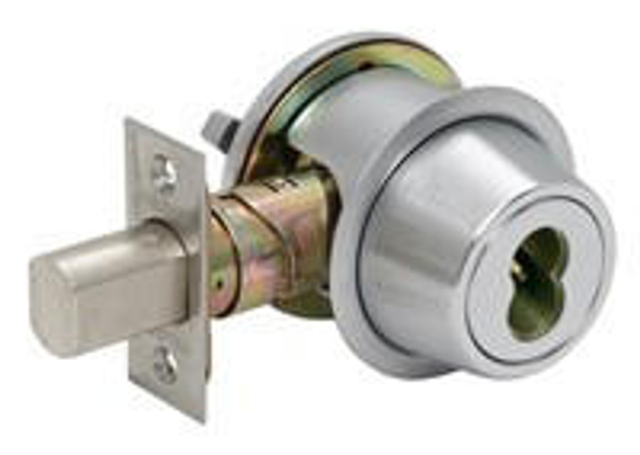 Schlage B562ZP626 , Double Cylinder Satin Chrome Medium Duty Commercial Deadbolt